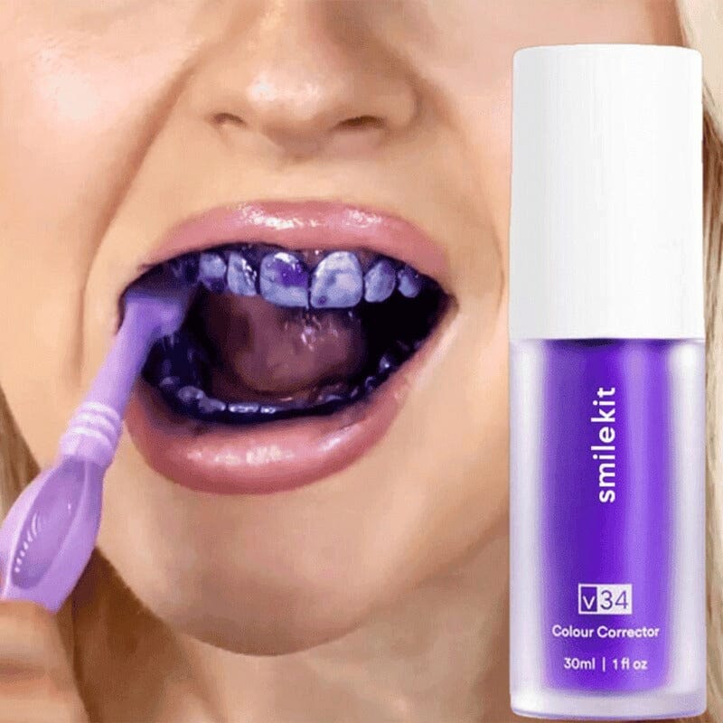 HISMILE blanchiment dentaire: Correcteur de couleur
